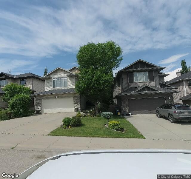 Street view of 61 Crestmont Drive SW, Calgary
