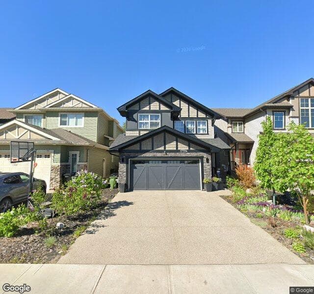 Street view of 17724 78 Street NW, Edmonton