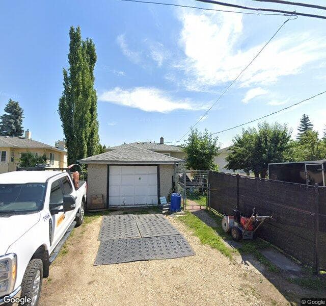 Street view of 11138 113 Street NW, Edmonton