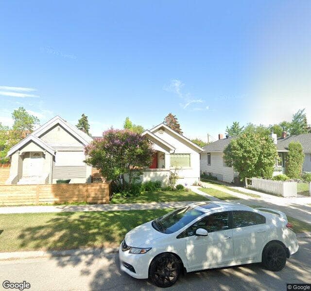 Street view of 1320 1 Street NW, Calgary