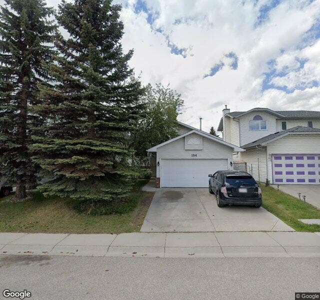 Street view of 194 Coventry Close NE, Calgary