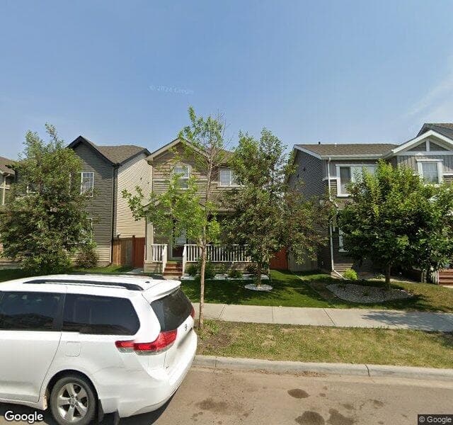 Street view of 8370 Ellis Crescent NW, Edmonton