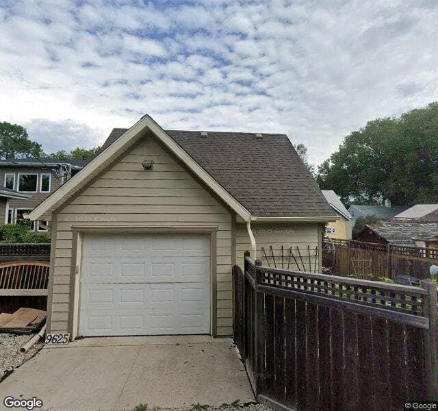 Street view of 9625 75 Avenue NW, Edmonton