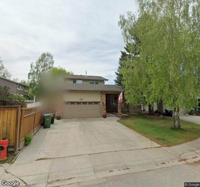 Street view of 107 Deermont Road SE, Calgary