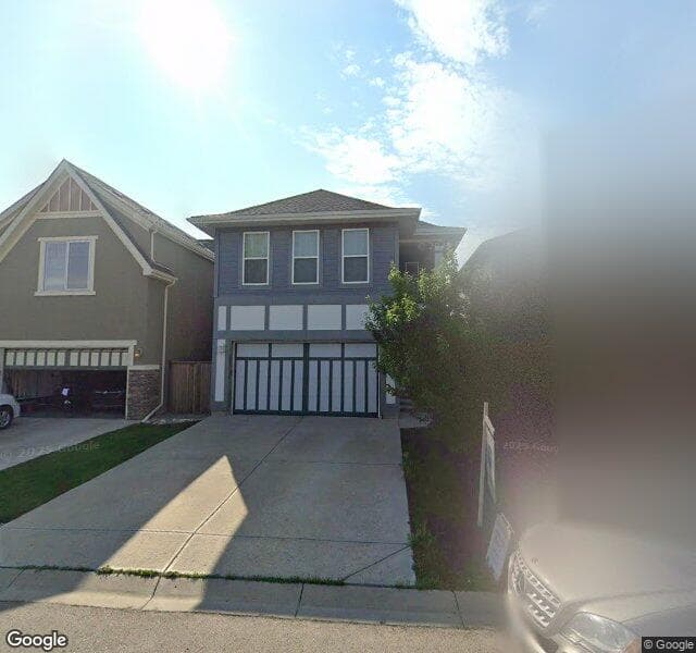 Street view of 45 Mahogany Heath SE, Calgary