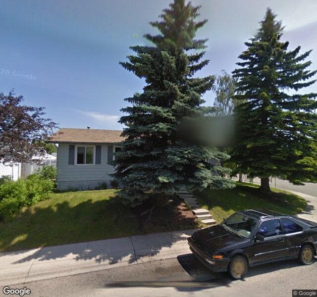 Street view of 4032 Dovercroft Road SE, Calgary