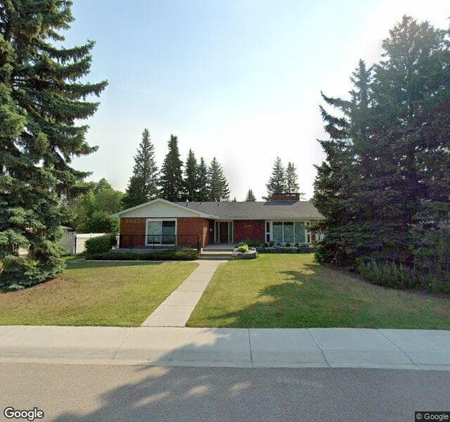 Street view of 5003 Lansdowne Drive NW, Edmonton