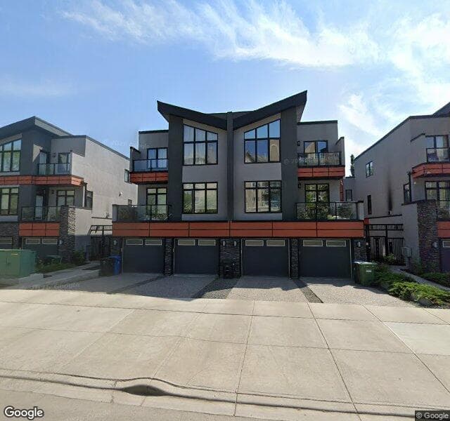 Street view of 1-1512 Centre A Street NE, Calgary