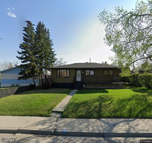 Street view of 5407 Centre Crescent NW, Calgary