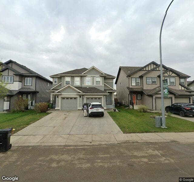 Street view of 18056 85 Street NW, Edmonton