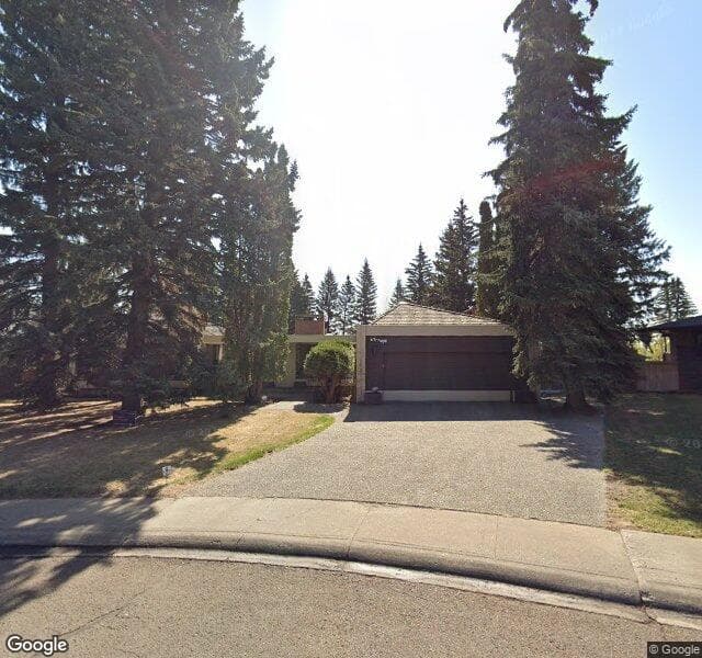 Street view of 8707 136 Street NW, Edmonton