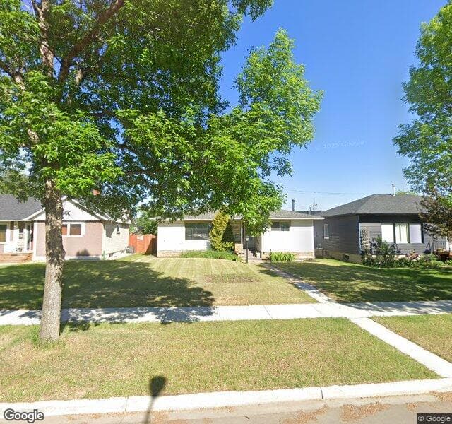 Street view of 12419 75 Street NW, Edmonton