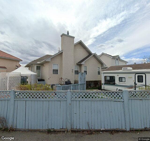 Street view of 428 California Place NE, Calgary