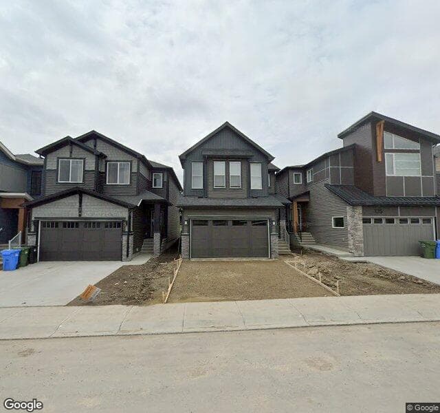 Street view of 131 Silver Spruce Grove SW, Calgary