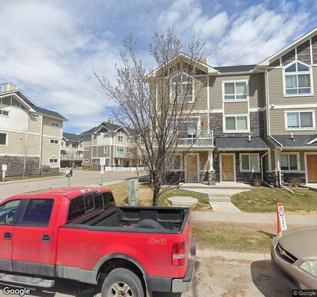 Street view of 106 Skyview Ranch Gardens NE, Calgary