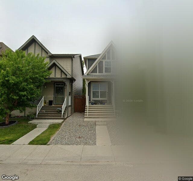 Street view of 42 Cranford Common SE, Calgary