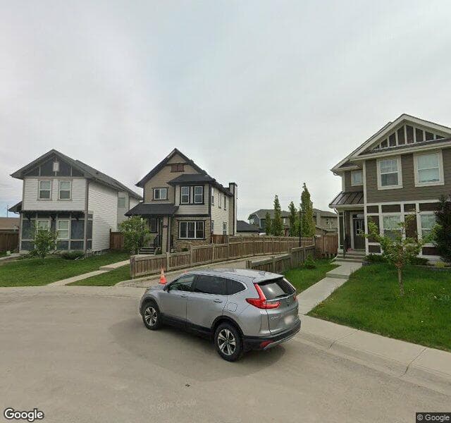Street view of 127 Mahogany Grove SE, Calgary