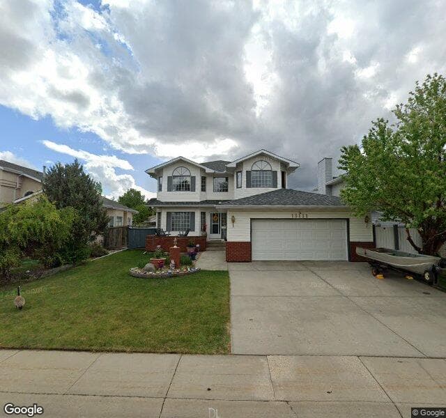 Street view of 13111 158 Avenue NW, Edmonton