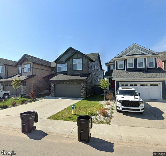 Street view of 1411 Darby Green SW, Edmonton