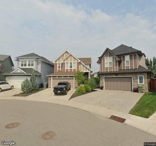 Street view of 195 Cranarch Landing SE, Calgary