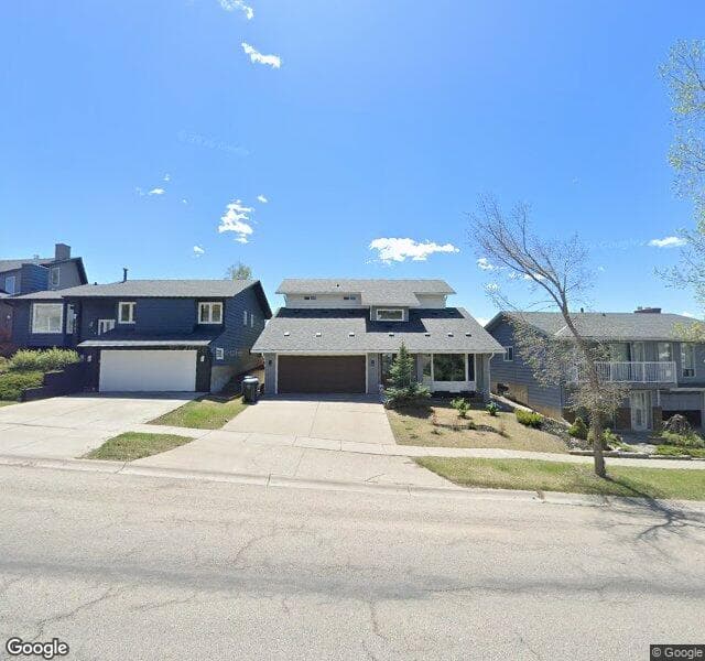 Street view of 7067 Edgemont Drive NW, Calgary