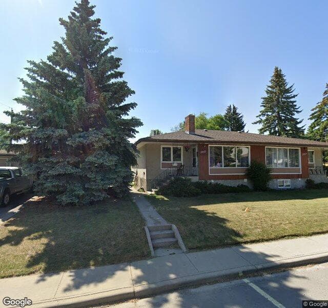 Street view of 2215 16 Street NW, Calgary