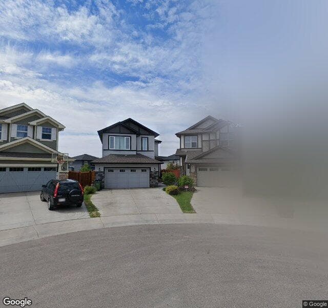 Street view of 17204 73 Street NW, Edmonton