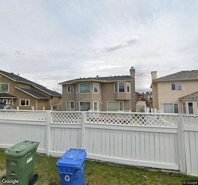 Street view of 7112 California Boulevard NE, Calgary
