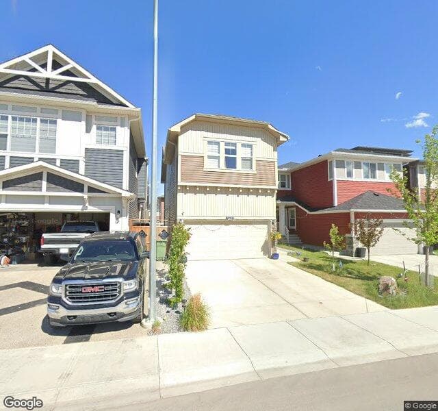 Street view of 60 Saddlestone Grove NE, Calgary
