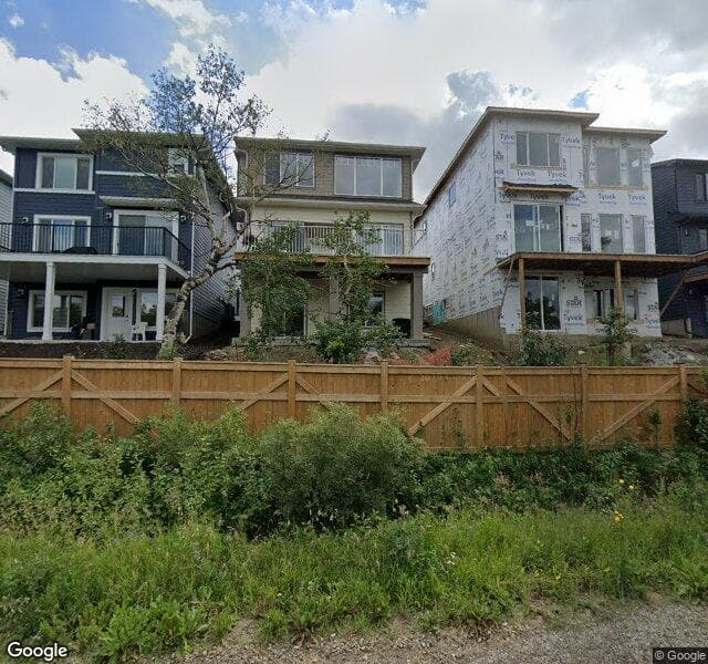 Street view of 60 Versant Point SW, Calgary