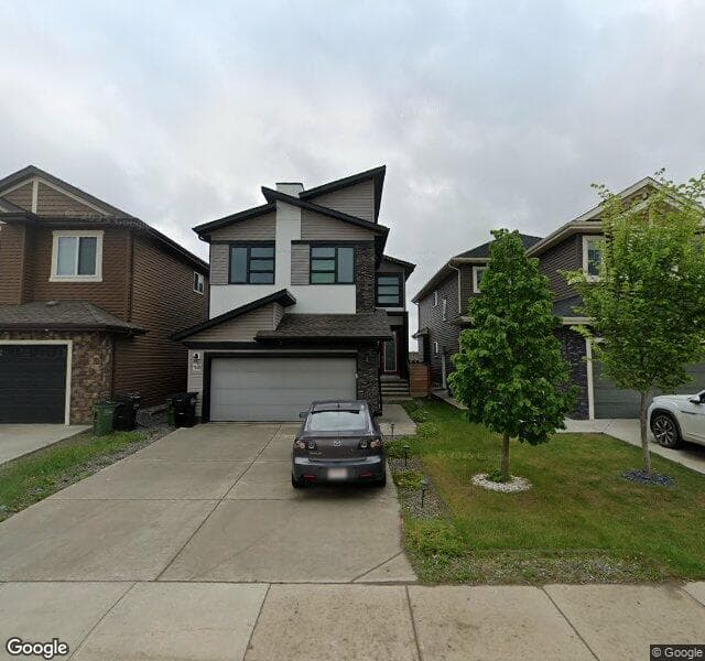 Street view of 7520 182 Avenue NW, Edmonton