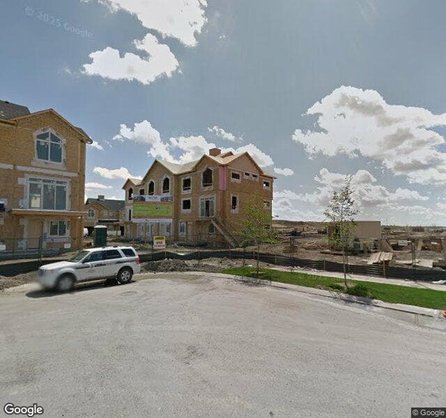 Street view of 513 Skyview Ranch Grove NE, Calgary