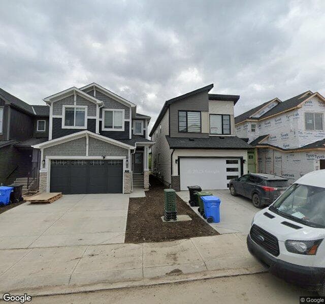 Street view of 27 Silver Spruce Grove SW, Calgary