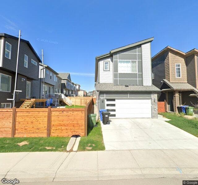 Street view of 19 Sage Bluff Heights NW, Calgary