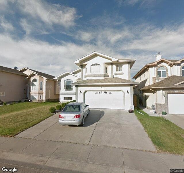 Street view of 16124 74 Street NW, Edmonton