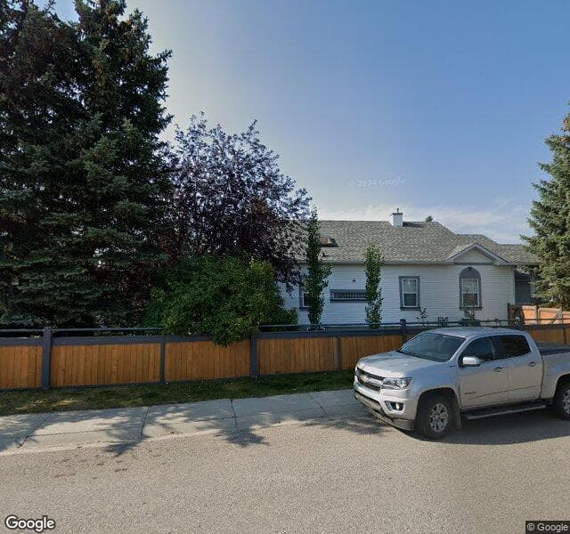 Street view of 48 Chaparral Way SE, Calgary