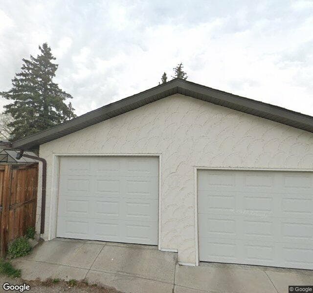 Street view of 7607 Hunterburn Hill NW, Calgary
