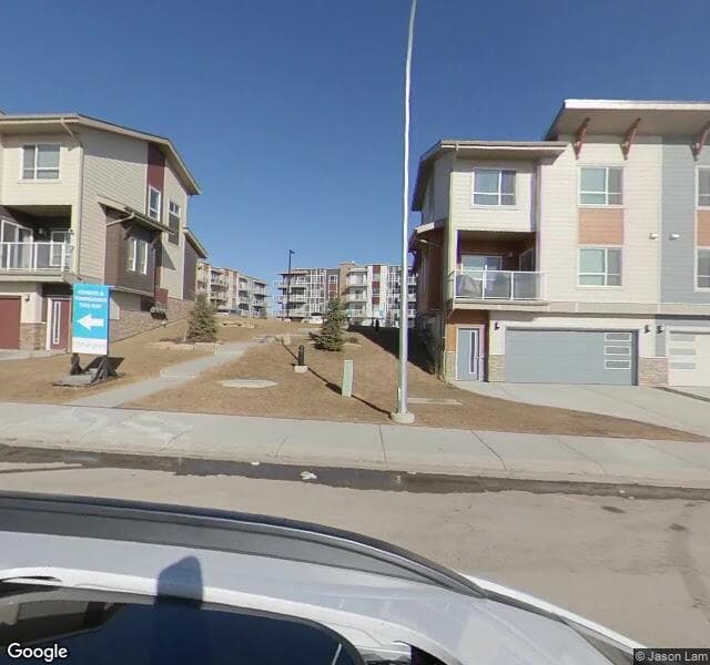 Street view of 308 Harvest Hills Common NE, Calgary