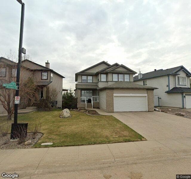 Street view of 1423 Breckenridge Drive NW, Edmonton