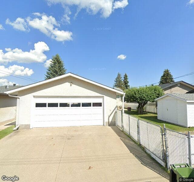 Street view of 8406 54 Street NW, Edmonton