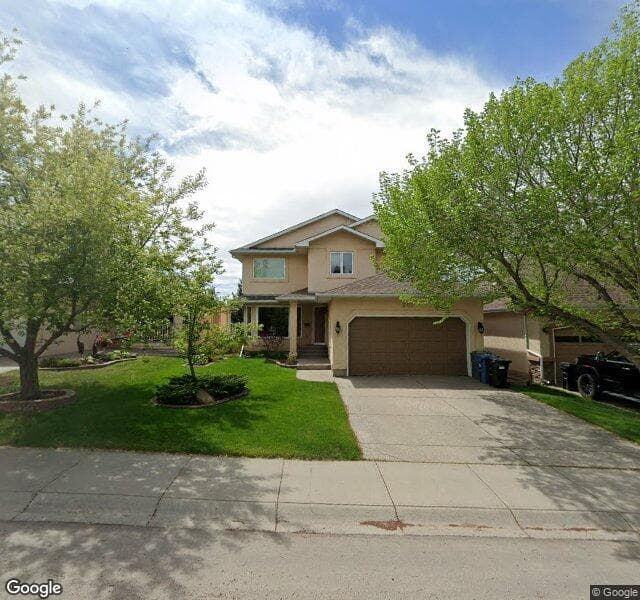 Street view of 302 Mountain Park Drive SE, Calgary