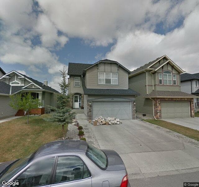 Street view of 105 Brightonwoods Crescent SE, Calgary