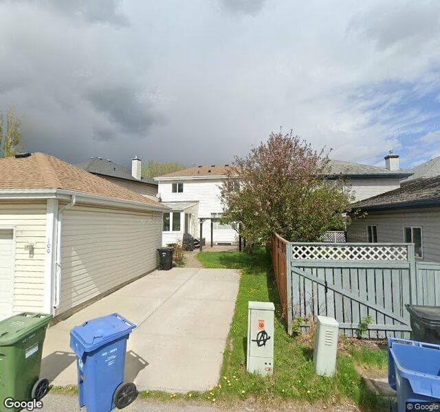 Street view of 100 Inverness Drive SE, Calgary