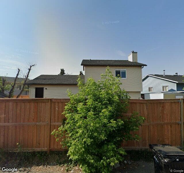 Street view of 48 Taraglen Place NE, Calgary