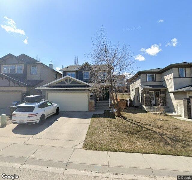 Street view of 138 Panamount Rise NW, Calgary