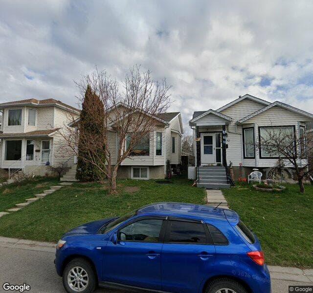 Street view of 128 Erin Meadow Green SE, Calgary