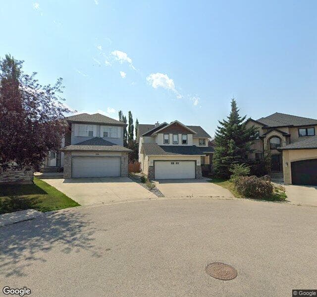 Street view of 242 Elmont Bay SW, Calgary