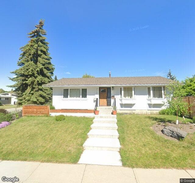 Street view of 4727 Benson Road NW, Calgary