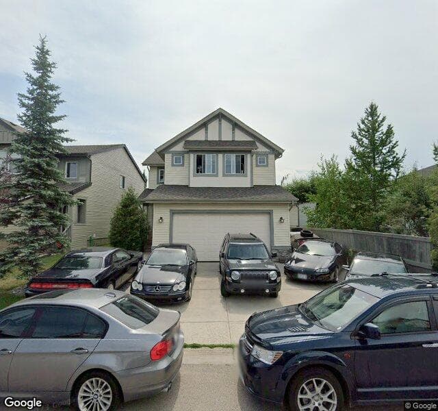 Street view of 108 Copperleaf Crescent SE, Calgary