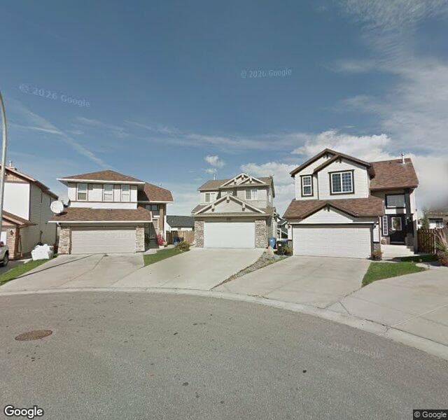 Street view of 219 Panamount Place NW, Calgary